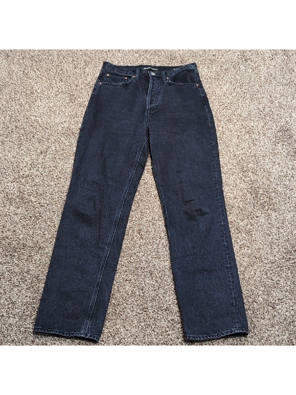 Denim Forum The Joni High Rise Loose 32L Size 26